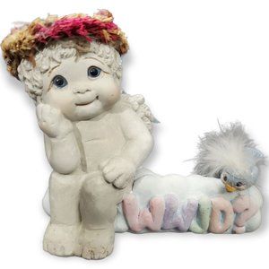 Dreamsicles "What Would Jesus Do?" 10725 Figurine Angel Vintage Collectible